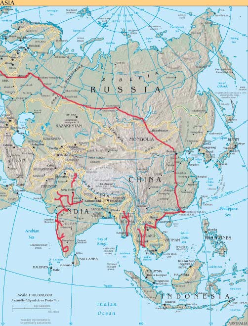 world map asia and north america. world map asia and north